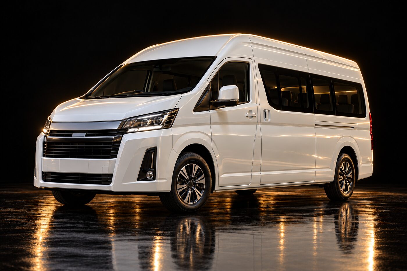 Toyota Hiace 13-seater (illustrative)
